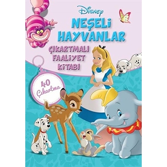 Disney Neşeli Hayvanlar - Çıkartmalı Faaliyet Kitabı Kolektif