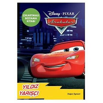 Disney Pixar Arabalar Yıldız Yarışçı Çıkartmalı Boyama Kitabı Kolektif