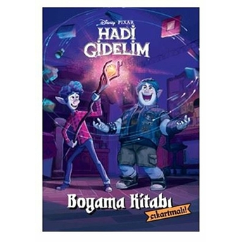 Disney Pixar Hadi Gidelim Çıkartmalı Boyama Kitabı Kolektif