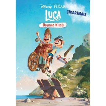 Disney Pixar Luca Çıkartmalı Boyama Kitabı Kolektif