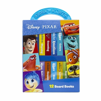 Disney Pixar Toy Story, Cars, Finding Nemo, And More! - My First Library 12 Board Book Block Set Ciltli Kolektif