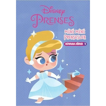 Disney Prenses Mini Mini Prensesler Boyama Kitabı 1