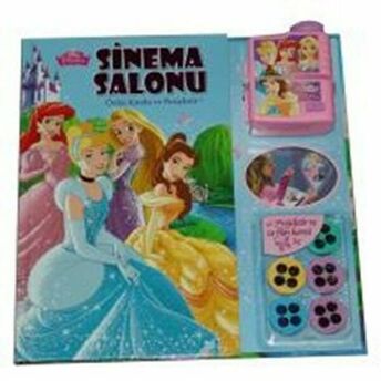 Disney Prenses Sinema Salonu Öykü Kitabı Ve Projektör Kolektif