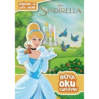 Disney Sindirella Ve Safir Yüzük - Boya Oku Yapıştır Kolektif