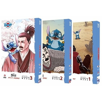 Disney Stiç Ve Samuray 1-2-3 Kitap Set Hiroto Wada