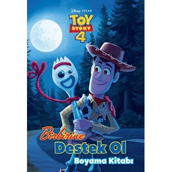 Disney Toy Story Birbirine Destek Ol Boyama Kitabı Kolektif