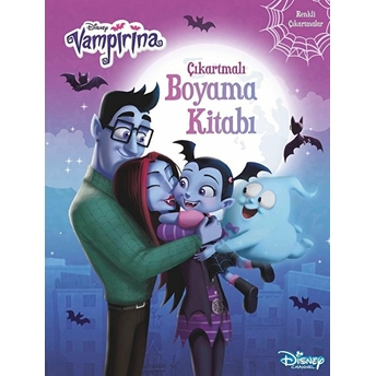 Disney Vampirina Çıkartmalı Boyama Kitabı Renkli Çıkartmalar Kolektif