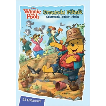 Disney Winnie The Pooh Ormanda Piknik Çıkartmalı Boyama Kolektif