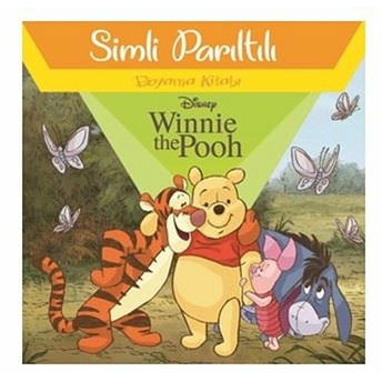 Disney Winnie The Pooh - Simli Parıltılı Boyama Kitabı Kolektif