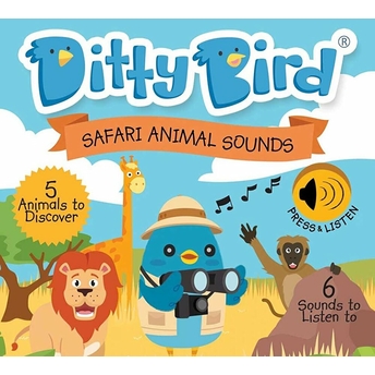 Ditty Bird: Safari Animal Sounds Ciltli Kolektif