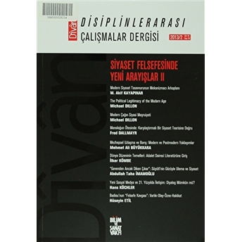 Divan : Disiplinlerarası Çalışmalar Dergisi 2013/2 Sayı : 35 Cilt 18