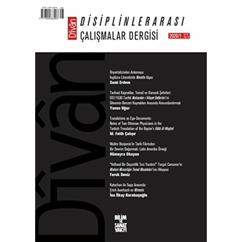 Divan: Disiplinlerarası Çalışmalar Dergisi 2020/1 Cilt: 25 Sayı: 48 Kolektif