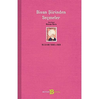 Divan Şiirinden Seçmeler Anonim