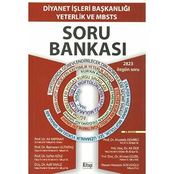 Diyanet Işleri Başkanlığı Yeterlik Ve Mbsts Soru Bankası Ali Akpınar