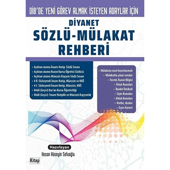 Diyanet Sözlü Mülakat Rehberi Hasan Çalışkan