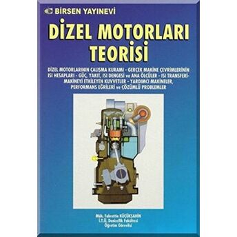 Dizel Motorları Teorisi Fahrettin Küçükşahin