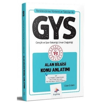 Dizgi Kitap 2021 Gys Gençlik Ve Spor Bakanlığı Alan Bilgisi Konu Anlatımı Ozan Erdem