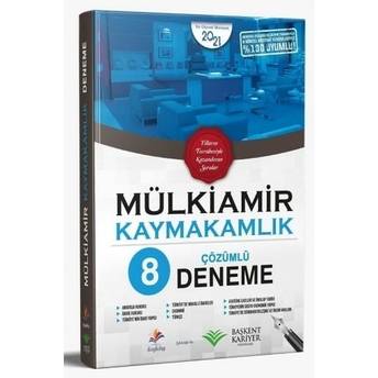 Dizgi Kitap 2021 Kaymakamlık Mülkiamir 8 Deneme Çözümlü Komisyon