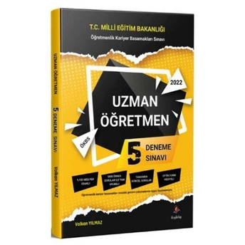 Dizgi Kitap 2022 Meb Ökbs Uzman Öğretmen 5 Deneme Volkan Yılmaz