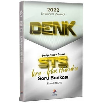 Dizgi Kitap 2022 Yurtdışı Denklik Denk Icra Iflas Hukuku Sts Soru Bankası Emin Kalkan