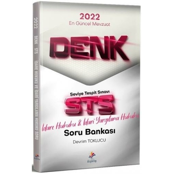 Dizgi Kitap 2022 Yurtdışı Denklik Denk Idare Hukuku Ve Idari Yargılama Hukuku Sts Soru Bankası Devrim Toklucu