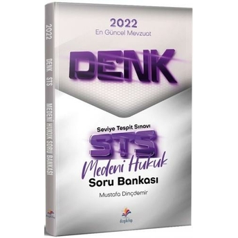 Dizgi Kitap 2022 Yurtdışı Denklik Denk Medeni Hukuk Sts Soru Bankası Mustafa Dinçdemir