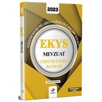 Dizgi Kitap 2023 Ekys Müdür Ve Müdür Yardımcılığı Mevzuat Çözümlü Soru Bankası Komisyon