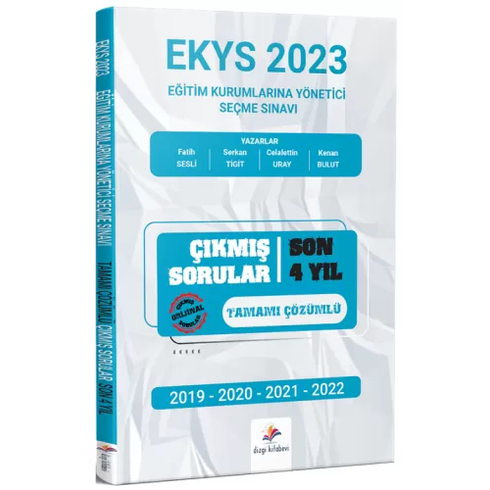 Dizgi Kitap 2023 Meb Ekys Müdür Ve Yardımcılığı Son 4 Yıl Çıkmış Sorular Çözümlü Komisyon