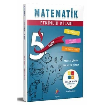 Dizgi Kitap 5. Sınıf Matematik Etkinlik Kitabı Melek Çimen