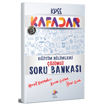 Dizgi Kitap Eğitim Bilimleri Kafadar Soru Bankası Çözümlü Murat Kaynakçı