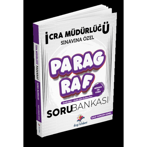 Dizgi Kitap Icra Müdürlüğü Ve Müdür Yardımcılığı Sınavına Özel Paragraf Soru Bankası 2025 Ilkay Gökçen Günel