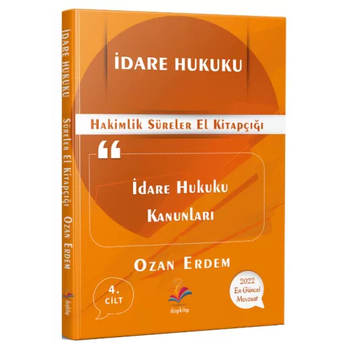 Dizgi Kitap Idare Hukuku Süreler Kitabı Ozan Erdem