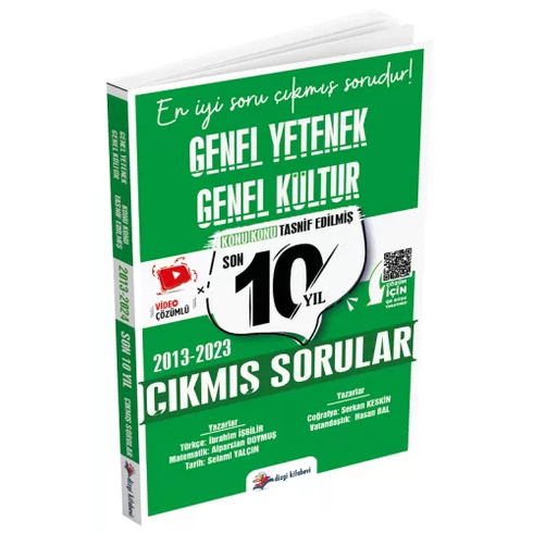 Dizgi Kitap Kpss Genel Yetenek Genel Kültür Son 10 Yıl Konu Konu Çıkmış Sorular Video Çözümlü Ibrahim Işbilir