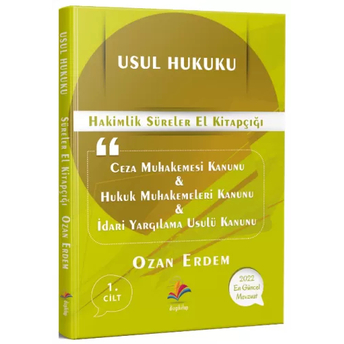 Dizgi Kitap Usul Hukuku Süreler Kitabı Ozan Erdem