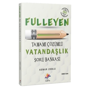 Dizgi Kitap Yayınları 2021 Kpss Fulleyen Vatandaşlık Tamamı Çözümlü Soru Bankası Akman Zorlu