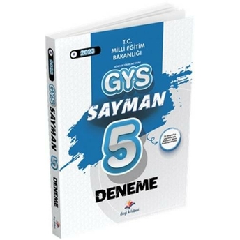 Dizgi Kitap Yayınları 2023 Meb Gys Sayman 5 Deneme Komisyon