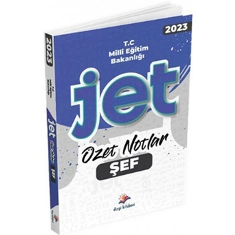 Dizgi Kitap Yayınları 2023 Meb Şef Jet Özel Notlar Komisyon