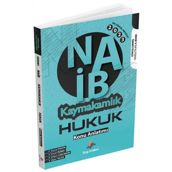 Dizgi Kitap Yayınları 2023 Naib Kaymakamlık Hukuk Konu Anlatımı Soysal Aygün