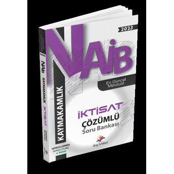 Dizgi Kitap Yayınları 2023 Naib Kaymakamlık Iktisat Çözümlü Soru Bankası Mehmet Kablama