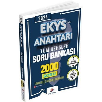 Dizgi Kitap Yayınları 2024 Ekys’nin Anahtarı Tüm Dersler Soru Bankası 2000 Soru Serkan Tigit