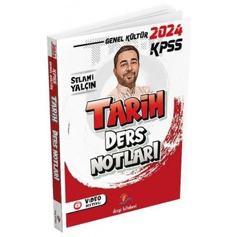 Dizgi Kitap Yayınları 2024 Kpss Tarih Ders Notları Selami Yalçın