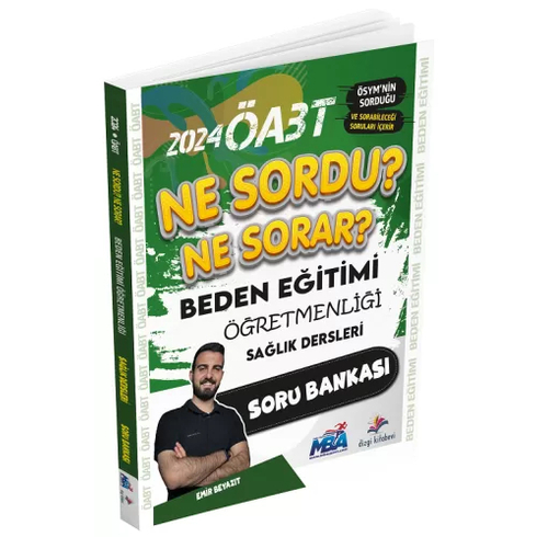 Dizgi Kitap Yayınları 2024 Öabt Beden Eğitimi Öğretmenliği Sağlık Dersleri Ne Sordu Ne Sorar Soru Bankası Emirhan Beyazıt