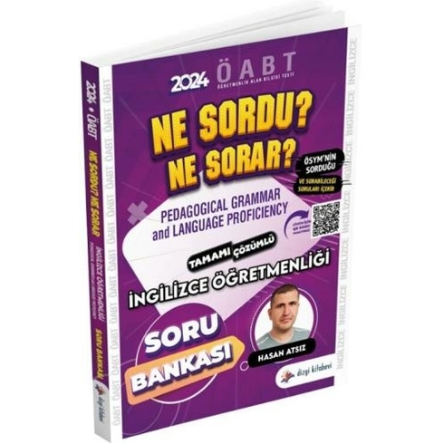 Dizgi Kitap Yayınları 2024 Öabt Ingilizce Öğretmenliği Ne Sordu Ne Sorar Pedagogical Grammar And Language Proficiency Soru Bankası Hasan Atsız