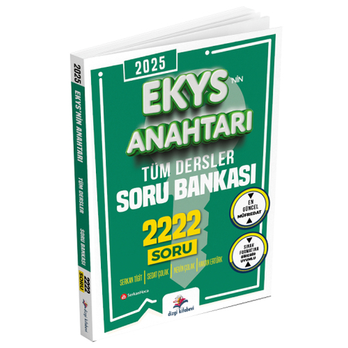 Dizgi Kitap Yayınları 2025 Meb Ekys Müdür Ve Müdür Yardımcılığı Ekys Anahtarı Tüm Dersler Soru Bankası 2222 Soru Bankası Serkan Tigit