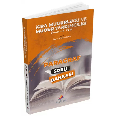 Dizgi Kitap Yayınları Icra Müdür Ve Yardımcılığı Paragraf Soru Bankası Ilkay Gökçen Günel