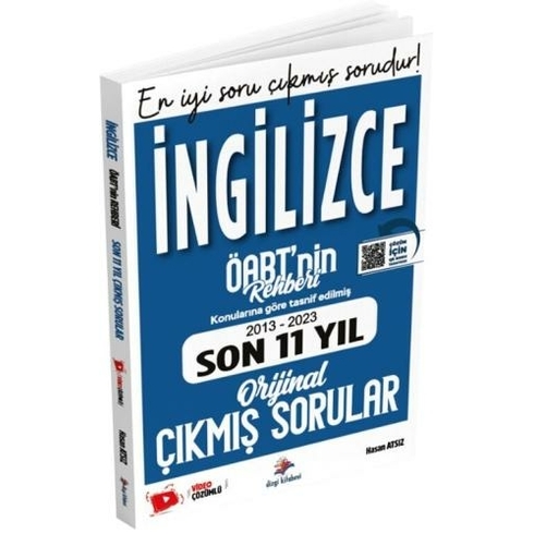 Dizgi Kitap Yayınları Ingilizce Öğretmenliği Son 11 Yıl Konularına Göre Tasnif Edilmiş Çıkmış Sorular Hasan Atsız