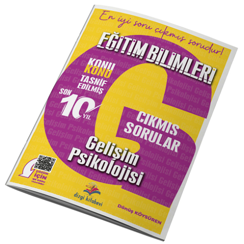 Dizgi Kitap Yayınları Kpss Eğitim Bilimleri Gelişim Psikolojisi Konu Konu Son 10 Yıl Çıkmış Sorular Video Çözümlü Dönüş Köysüren