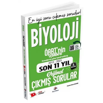 Dizgi Kitap Yayınları Öabt'Nin Rehberi Biyoloji Öğretmenliği Son 11 Yıl Çıkmış Sorular Video Çözümlü Zeynep Sözen Göçmen