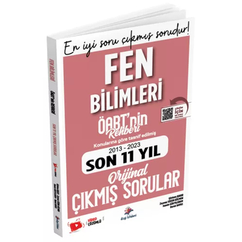 Dizgi Kitap Yayınları Öabt'Nin Rehberi Fen Bilimleri Öğretmenliği Son 11 Yıl Çıkmış Sorular Çözümlü Görkem Bakır