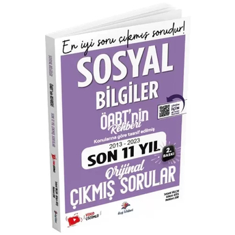 Dizgi Kitap Yayınları Öabt'Nin Rehberi Sosyal Bilgiler Öğretmenliği Son 11 Yıl Çıkmış Sorular Video Çözümlü Selami Yalçın